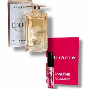 Lancôme Idôle perfume EDT Mini Dabber & Lancôme Miracle Deluxe Spray Set
